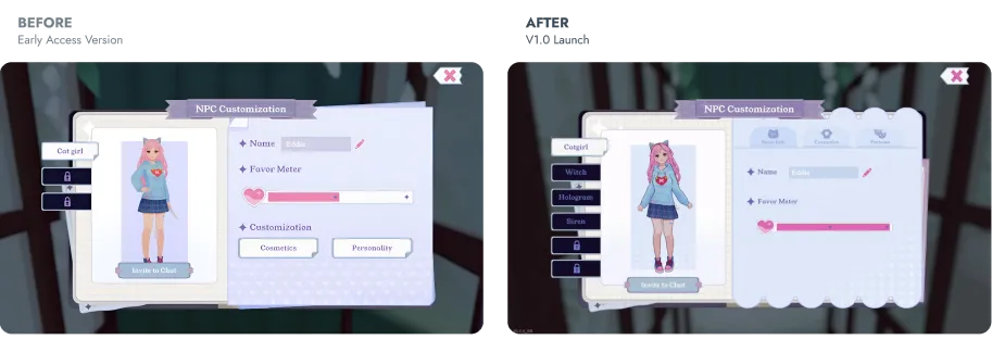 AI Character Customization