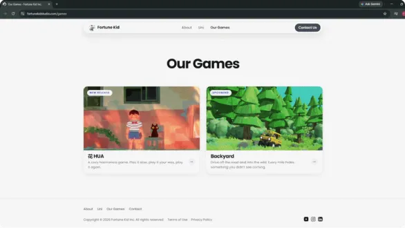 02 Our Games